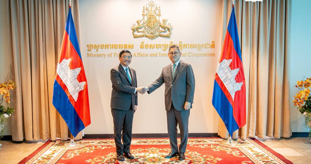 Outgoing Thai Ambassador Bids Cambodian Foreign Minister Farewell ...