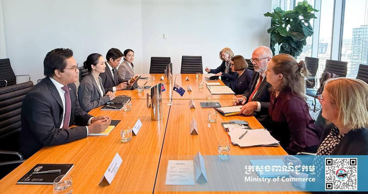 Cambodia, Australia Vow to Further Foster Trade Cooperation - ក្រសួងព័ត៌មាន
